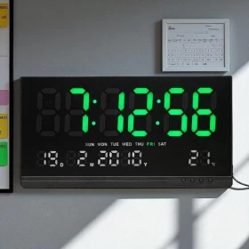 LED Digital Calendar Clock JH-8025