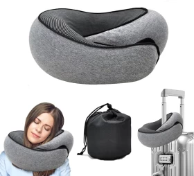 Travel Neck Pillow – Memory Foam Comfort for Every Journey