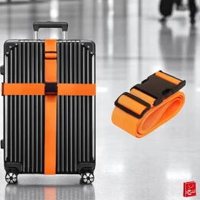 Luggage Straps Travel Belt Orange