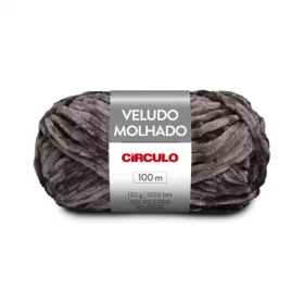 CIRCULO VELUDO MOLHADO YARN - CHUMBO (7417)