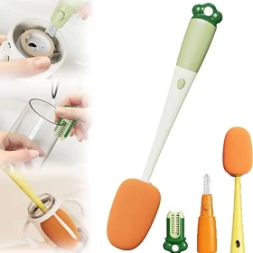 3 in 1 Multi-functional Carrot Brush