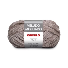 CIRCULO VELUDO MOLHADO YARN - BEGE (7026)