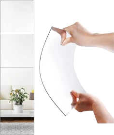 Square Acrylic Self-adhesive Mirror Wall Stickers