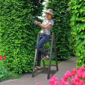 Aluminium Folding Ladder – 4 Steps, Non-Slip, 150 kg Max Load