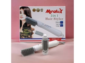 Miralux 3-in-1 Hair Styler – Straighten, Curl & Volumize with Ease!