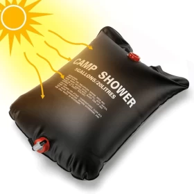 Portable Solar Camp Shower Bag  20 Liter