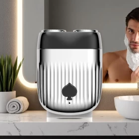 Men’s Electric Shaver Waterproof USB Rechargeable Razor for Travel