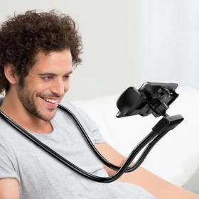 Adjustable 360 Mobile Phone Holder Hanging Neck Lazy