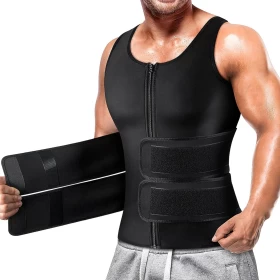 Zipper Waist Trainer for Men