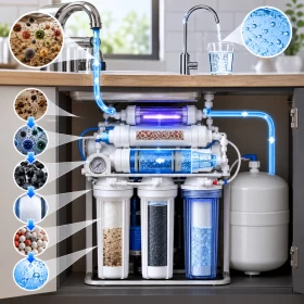Water Filter 6-Stage RO Water Purifier System – Clean & Safe Drinking Water