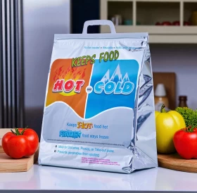 Sparkle Thermal Keeps Food Hot & Cold Bag  41W x 49H cm