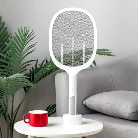 Electric Mosquito Zapper with Charging Base-Rechargeable