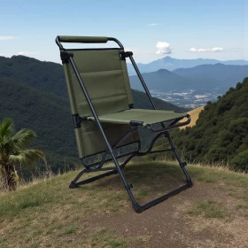 Porodo Lifestyle Dual-Function Foldable Camping Chair & Table
