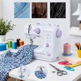 Multi-Purpose  Portable Mini Electric Sewing Machine