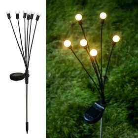 Solar Garden Lights Powered Firefly Lamp