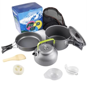 Camping Pan Kit – Grey 800 ML