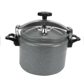 Aluminium Marble Pressure Cooker – 11L | Fast & Efficient Cooking!