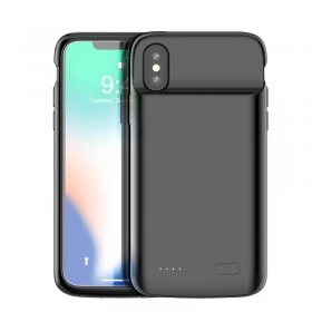 Battery Case For iPhone X/Xs black (4100mah)