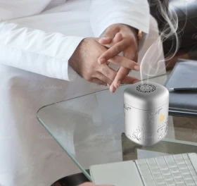 Portable Electric Bakhoor Burner – USB Rechargeable