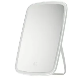 Desktop sensor makeup mirror with daylight illumination