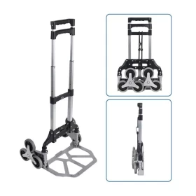 Foldable Multifunctional Trolley with 6 Wheels