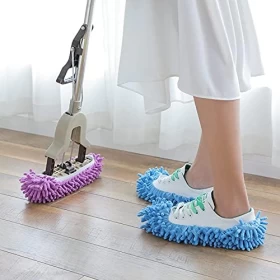 Multi Function Duster Mop Slippers Shoes Cover