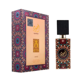 Lattafa Ajwad Eau De Parfum Spray for Unisex, 60ml