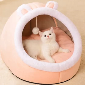 Pet Tent House Cat Cave Bed Comfortable Cotton Waterproof