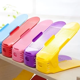 Double Grid Space Saving Shoes Holder Organizer