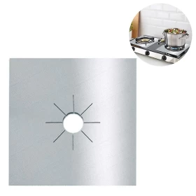 Gas Stove Burner Covers, Reusable Non-Stick Gas Range Protectors for Kitchen