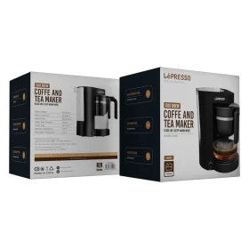 ☕🍵 صانع القهوة والشاي LePresso Duo Brew – تحضير مثالي للقهوة والشاي!