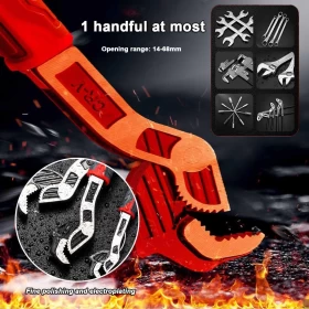 Multifunctional Self-locking Pipe Wrench Tool