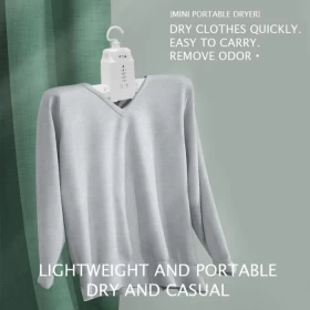 Foldable Clothes Dryer with Electric Shoe Drying Rack & Heater Hangers