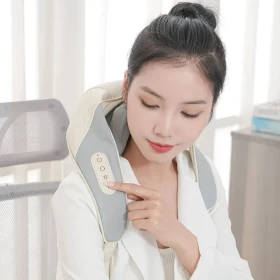 Neck Shoulder And Back Massager Relax Massage