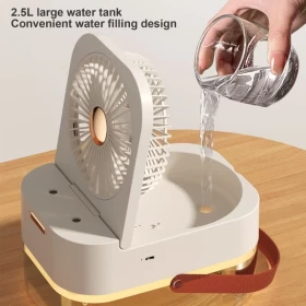 Desktop Humidifier Air Cooling Fan