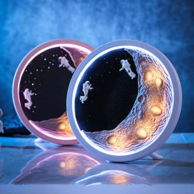 Moon & Stars LED Bluetooth Speaker Y-567