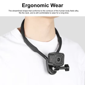 Lazy Neck Bracket POV View Mount Silicone Multi-angle Bending Neck Mount