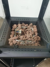 Square Gas Heater – Black  6000W