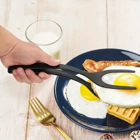 2 in 1 Silicone Spatula Turner Heat-Resistant Non-Stick