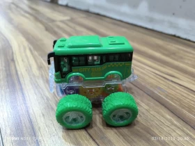 Friction Powered Toy Vehicle