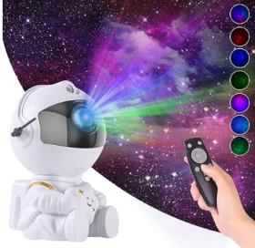 Astronaut Sky Projector Nightlight with Remote