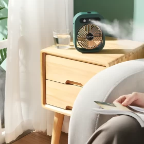 Mini Portable USB Fan with Humidifier