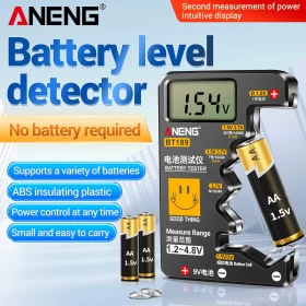 Portable Battery Tester with LCD Digital Display BT168