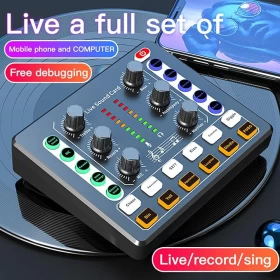 Sound Board Mixer Noise Reduction Streaming Audio Mixer Live Sound Mixer