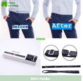 Shirt Stay Holder Adjustable