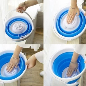 Foldable washing machine