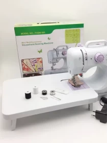 Automatic Mini Overlock Sewing Machine – Portable Household Lockstitch Machine