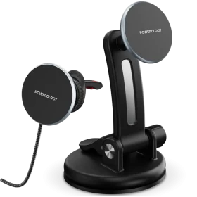 Powerology Airwave Magnetic Wireless Car Charger