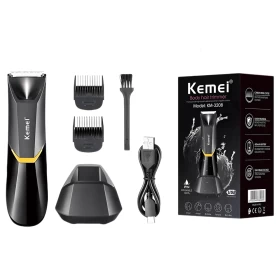 Kemei Professional Waterproof Trimmer for Sensitive Areas