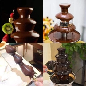 4-Tier Chocolate Fountain Machine -Large size 46CM